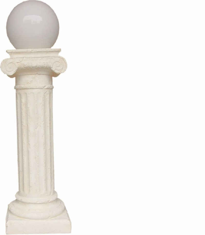 JVmoebel Skulptur, Säule Beleuchtet Dekoration Säulen Lampe Leuchte Figuren Skulptur