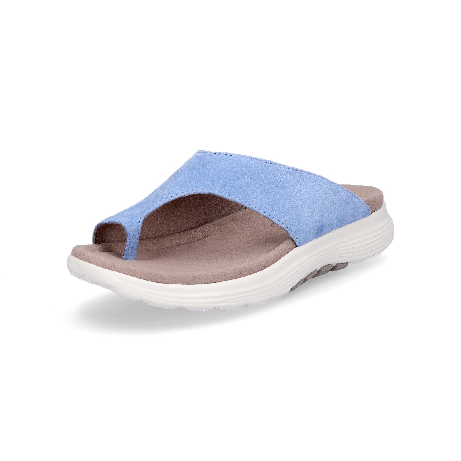 Gabor Gabor Rollingsoft Damen Pantolette arktis blau Pantolette