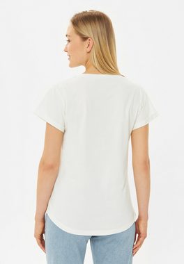 Derbe T-Shirt Die Klügere Nachhaltig, Organic Cotton, auffälliger Print