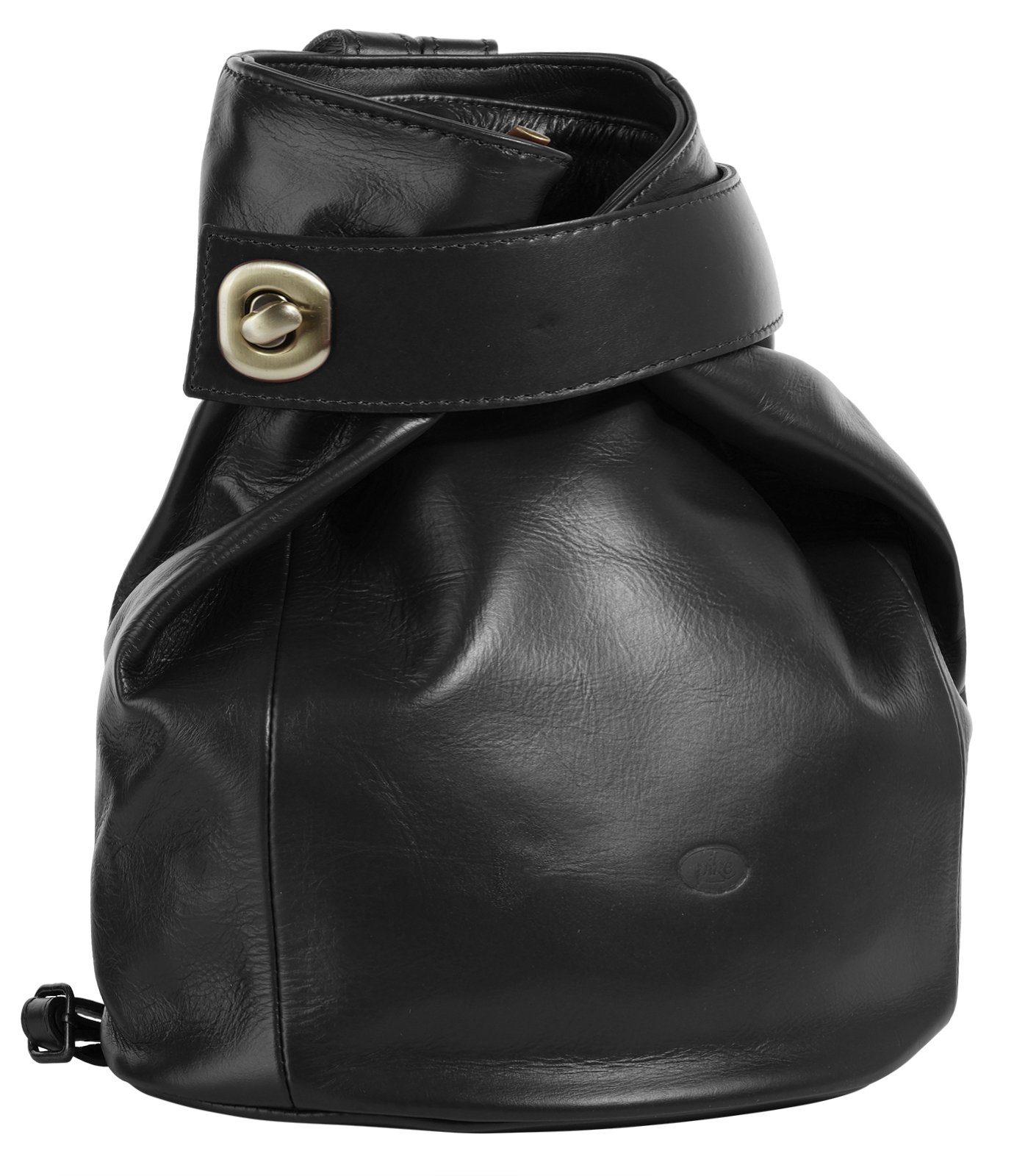 Piké Cityrucksack, echt Leder, Made in Italy