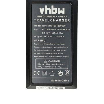 vhbw passend für Sigma BP-41 Kamera / Foto DSLR / Foto Kompakt / Camcorder Kamera-Ladegerät
