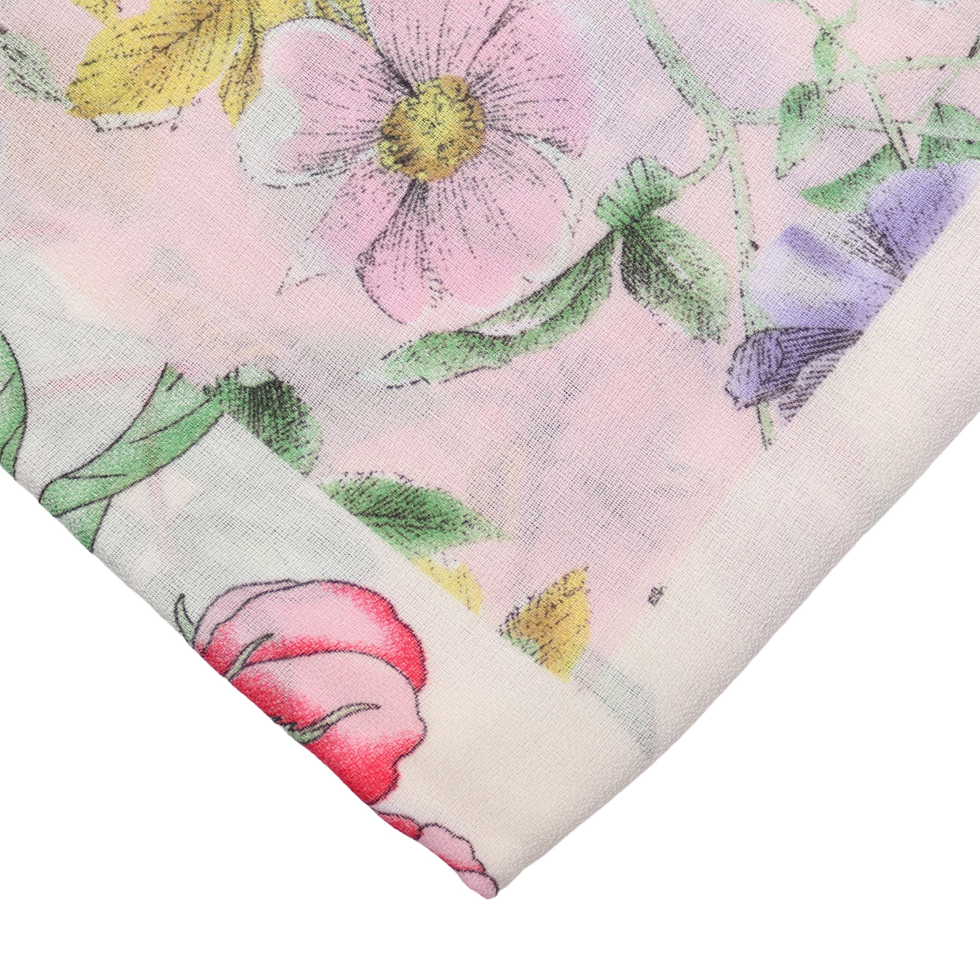MIRROSI Dreieckstuch weicher Quadratisches Tuch 130x130cm leicht Frühling Sommer, (Neue Kollektion Frühling/Sommer 2026), Trendiges Desgin, leicht und weich