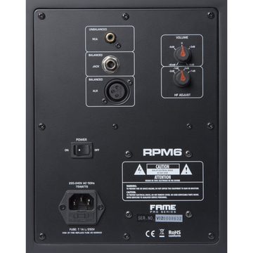 Fame Audio Lautsprecher (Pro Series RPM 6, Studio Monitor, High-End Lautsprecher)