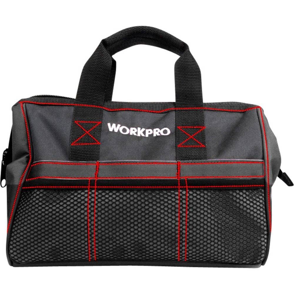 WorkPro Werkzeugtasche Werkzeugtasche mit großer Öffnung