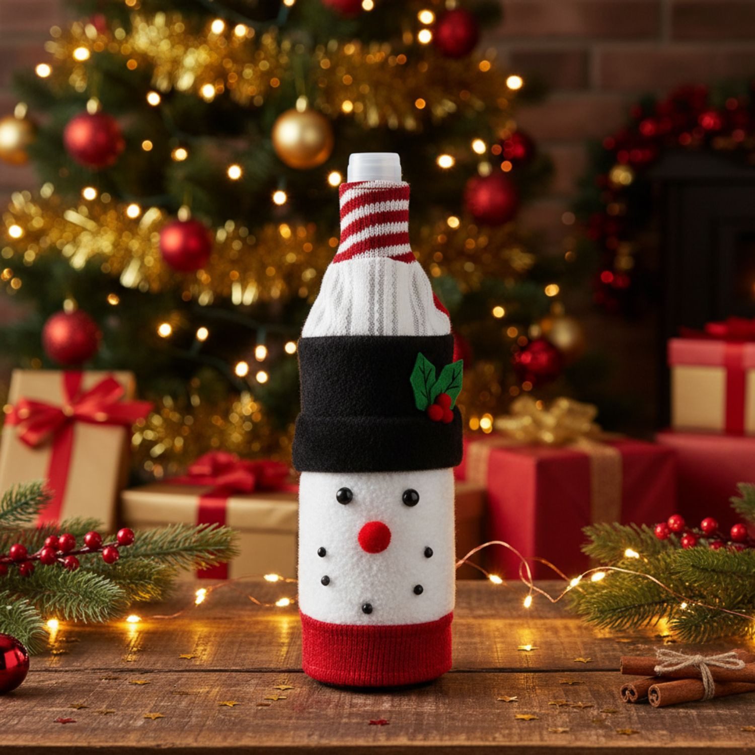 Kamelio Dekofigur Flaschenpullover Weihnachten Flaschenüberzug Weinflaschen günstig online kaufen