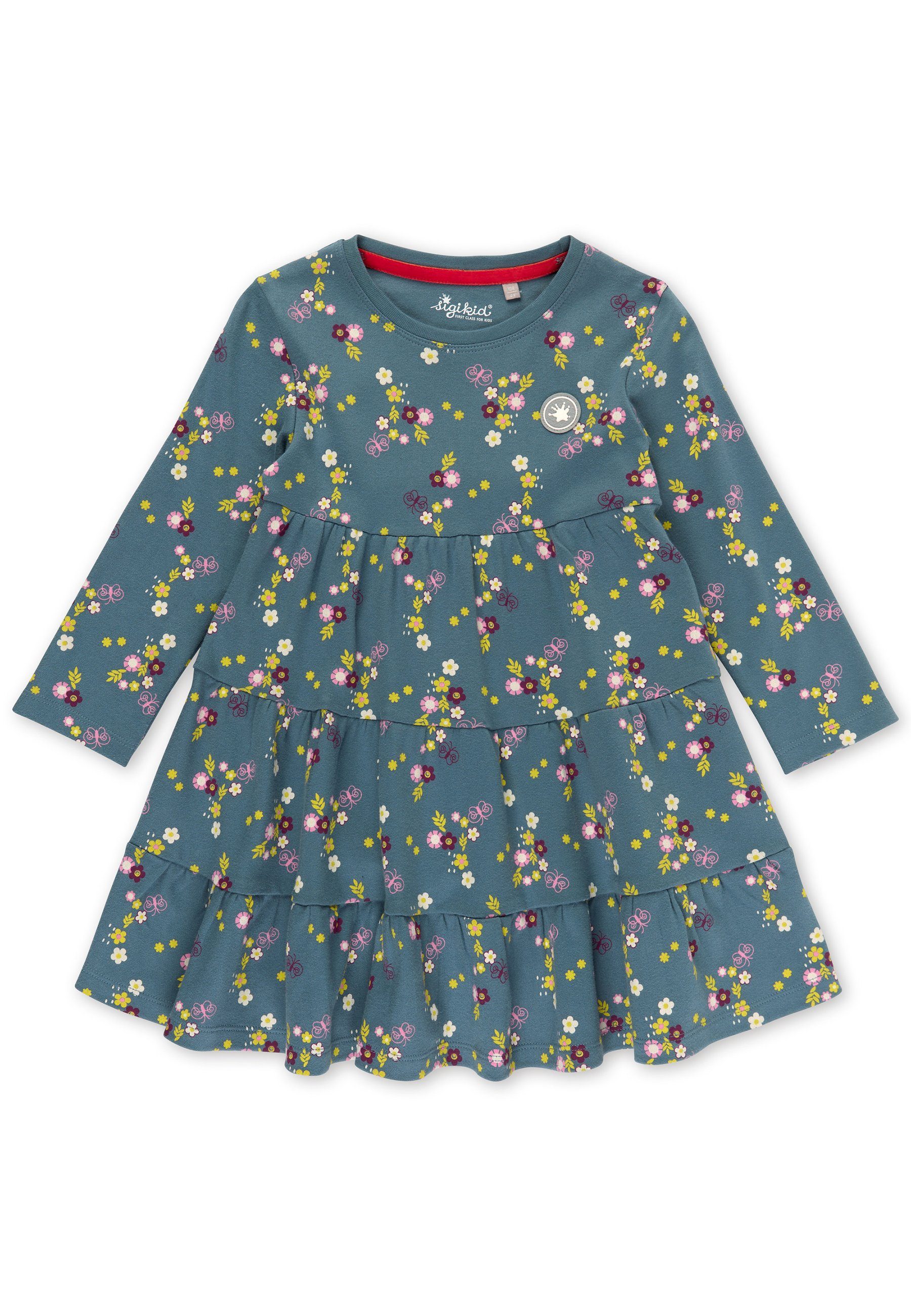 Kinderkleid (1-tlg) langarm Jerseykleid Kleid, Sigikid