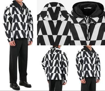 VALENTINO GARAVANI Winterjacke VALENTINO Optical Print Parka Trench-Coat Mantel Jacke Blouson Windbre