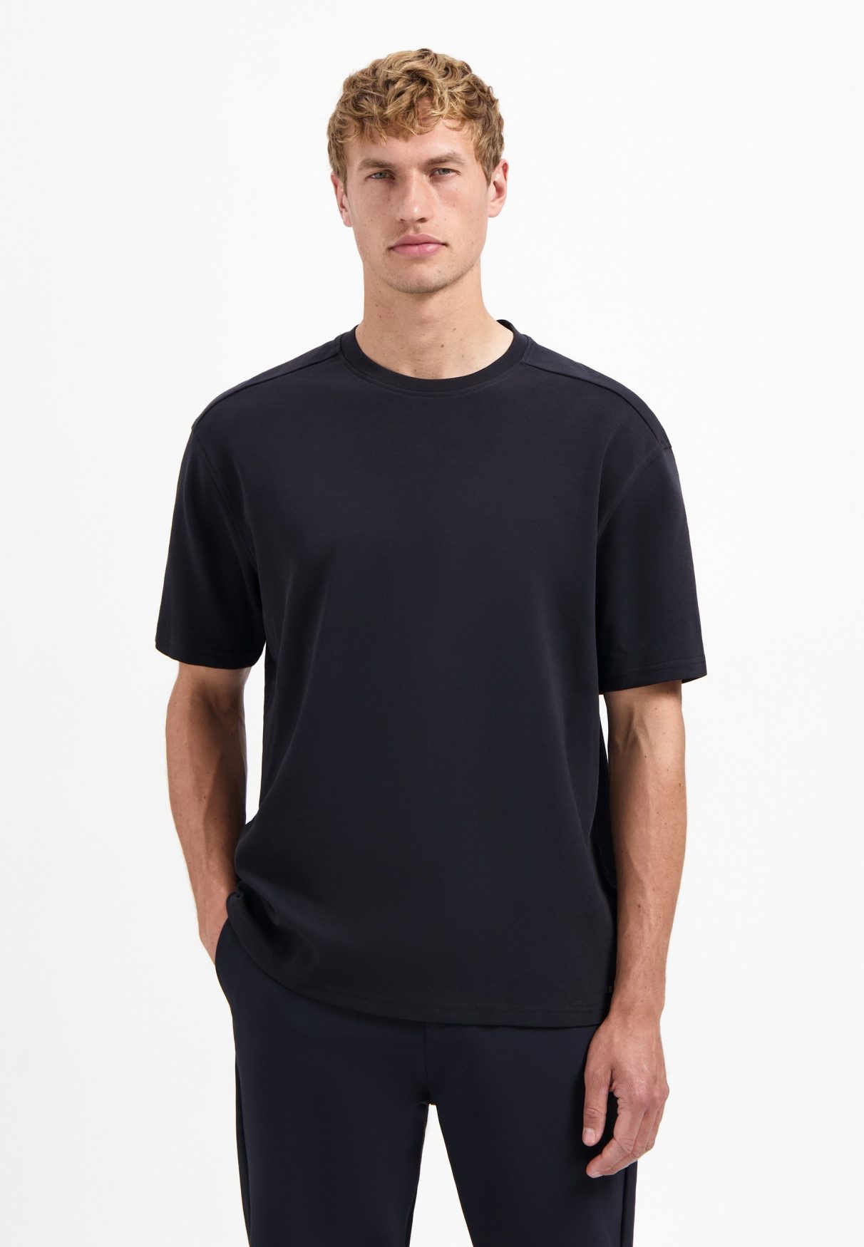 NO EXCESS T-Shirt No Excess T-Shirt mit Relaxed Fit