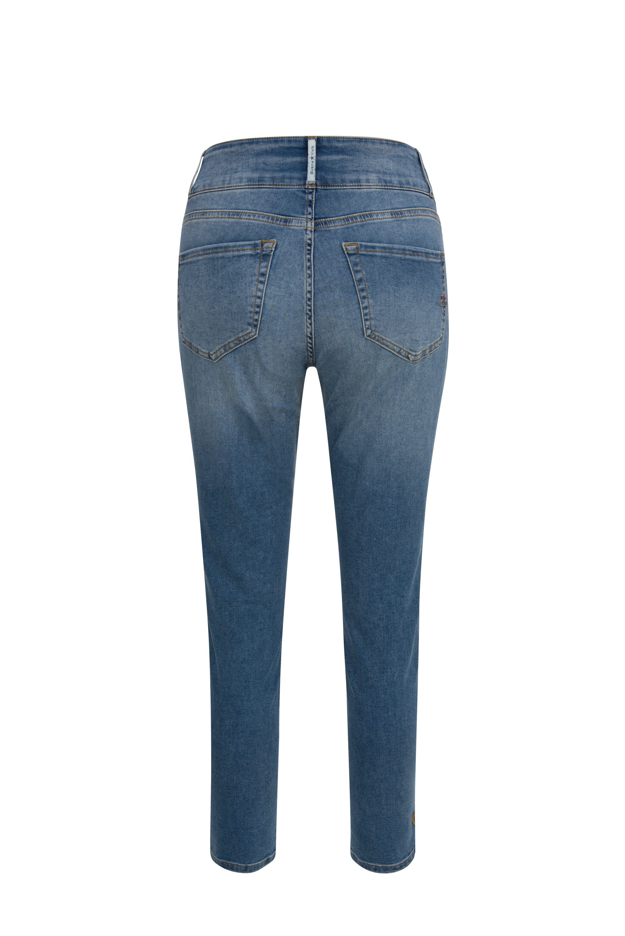 Buena Vista Stretch-Jeans BUENA VISTA TUMMYLESS 7/8 middle blue 2107 J5658 günstig online kaufen