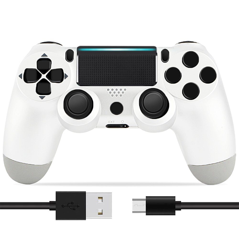 Tadow Gamepad,Game Controller,Bluetooth,Wireless Controller für PS4,600mAh Gamepad (für PS4)