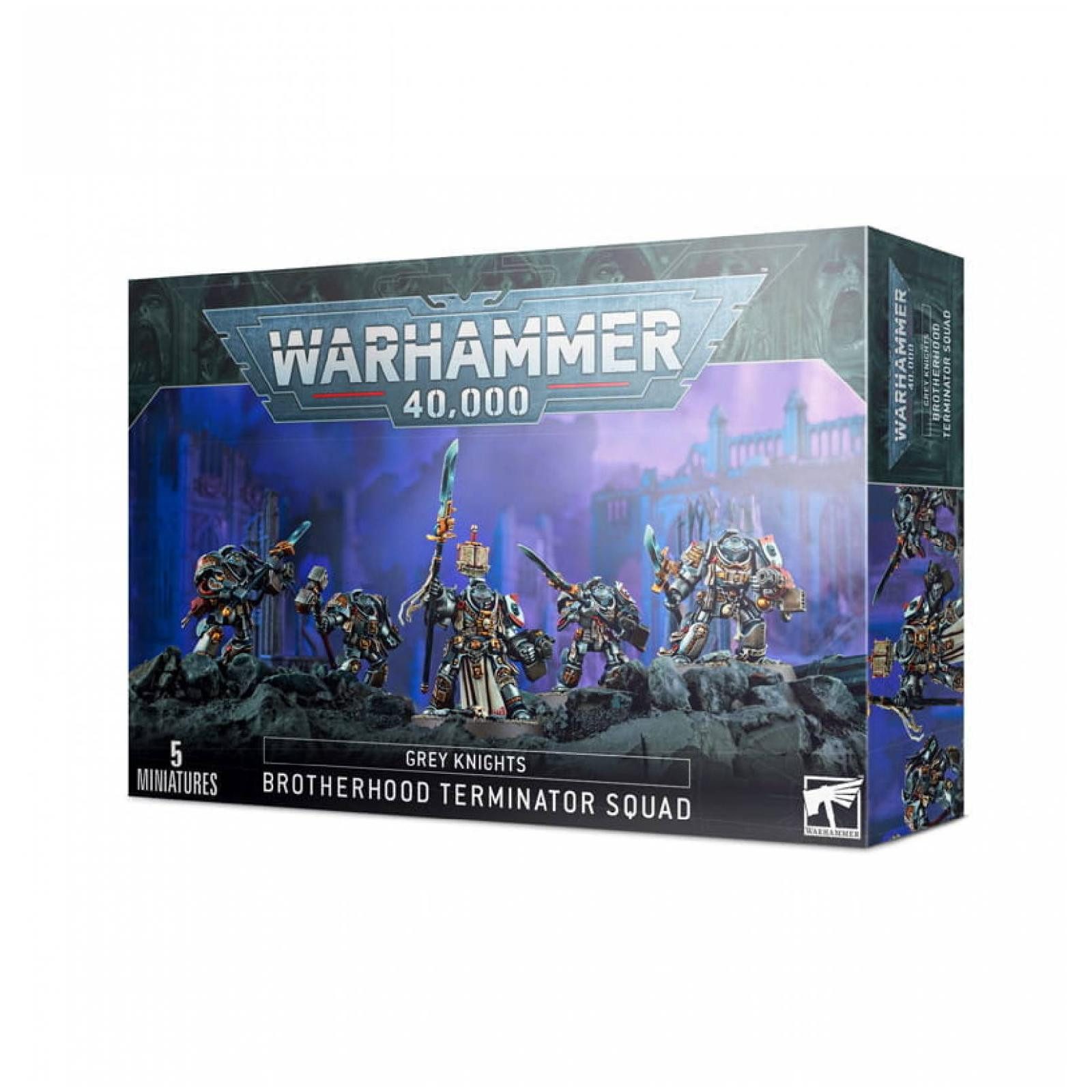 Modellbausatz Grey Knights: Terminatortrupp