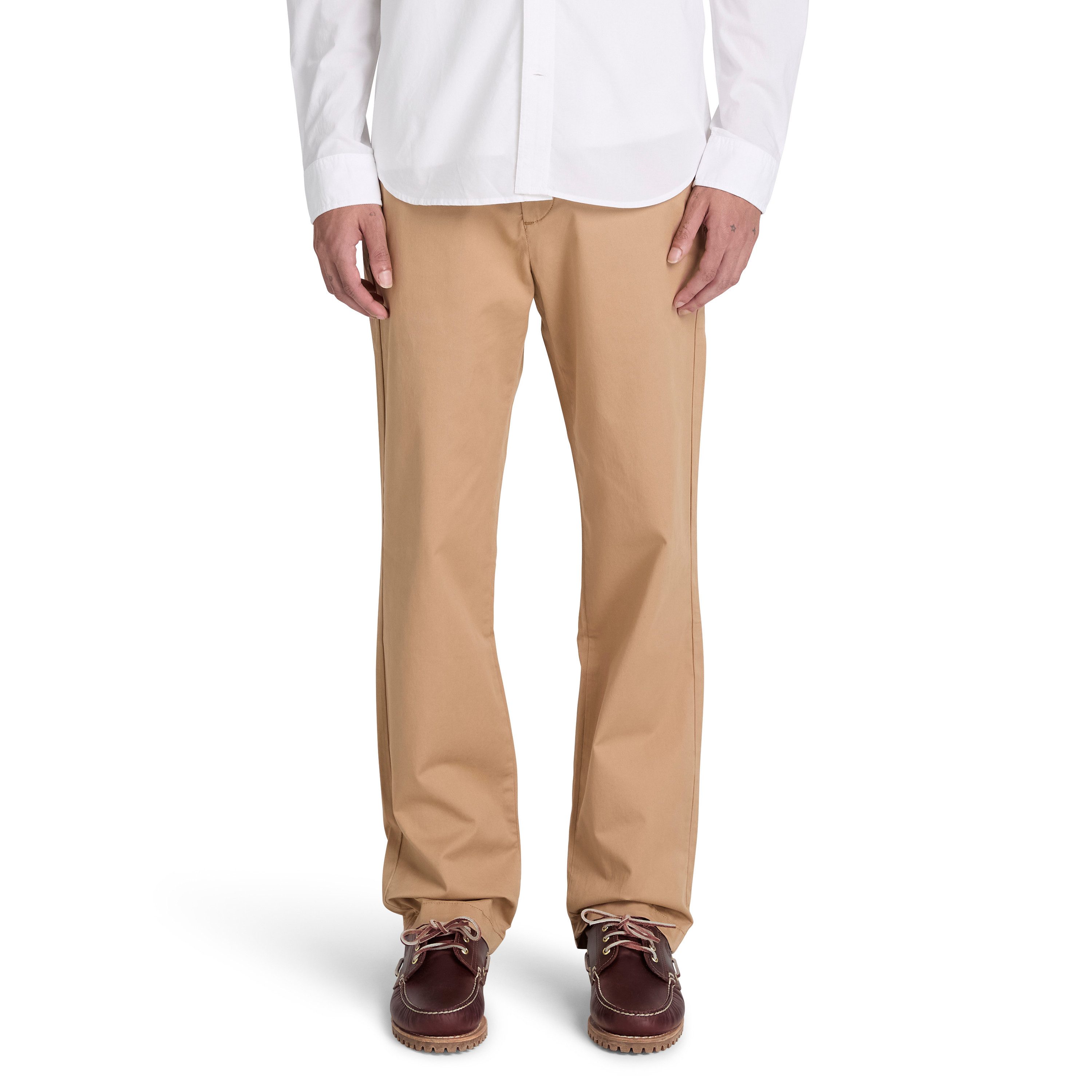 Timberland Chinohose CLAREMONT - Twill Chino Pants (Stra Twill-Chinohose, für sportlichen Stil, aus Baumwolle und Elasthan