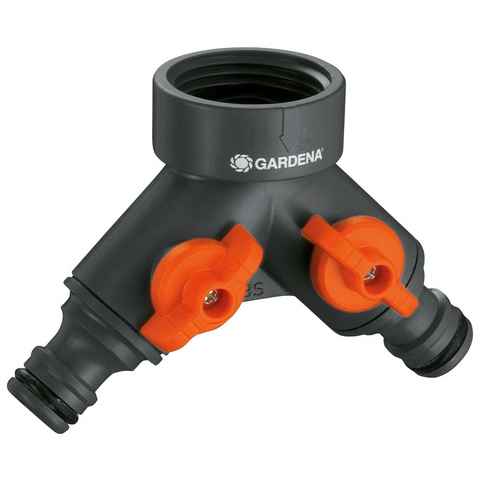 GARDENA 2-Wege-Ventil 00938-20, für 21 mm (G 1/2)-Wasserhahn