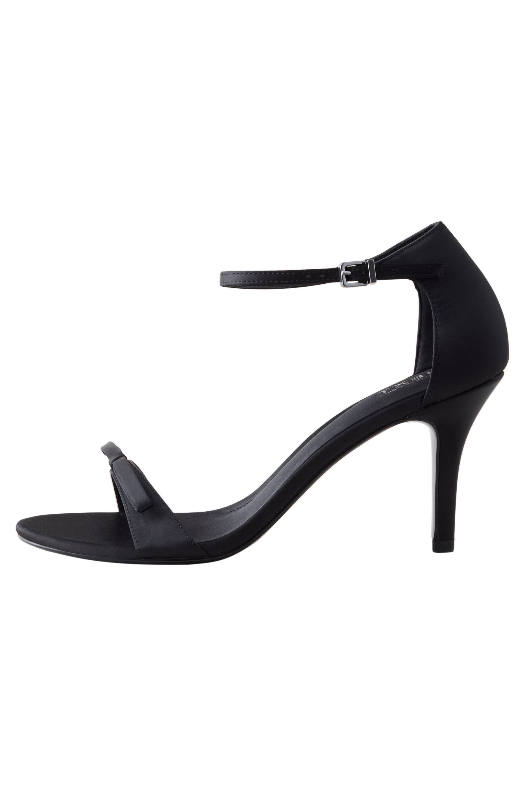 Next Forever Comfort® Mini Satin-Sandaletten, Schleife High-Heel-Sandalette günstig online kaufen