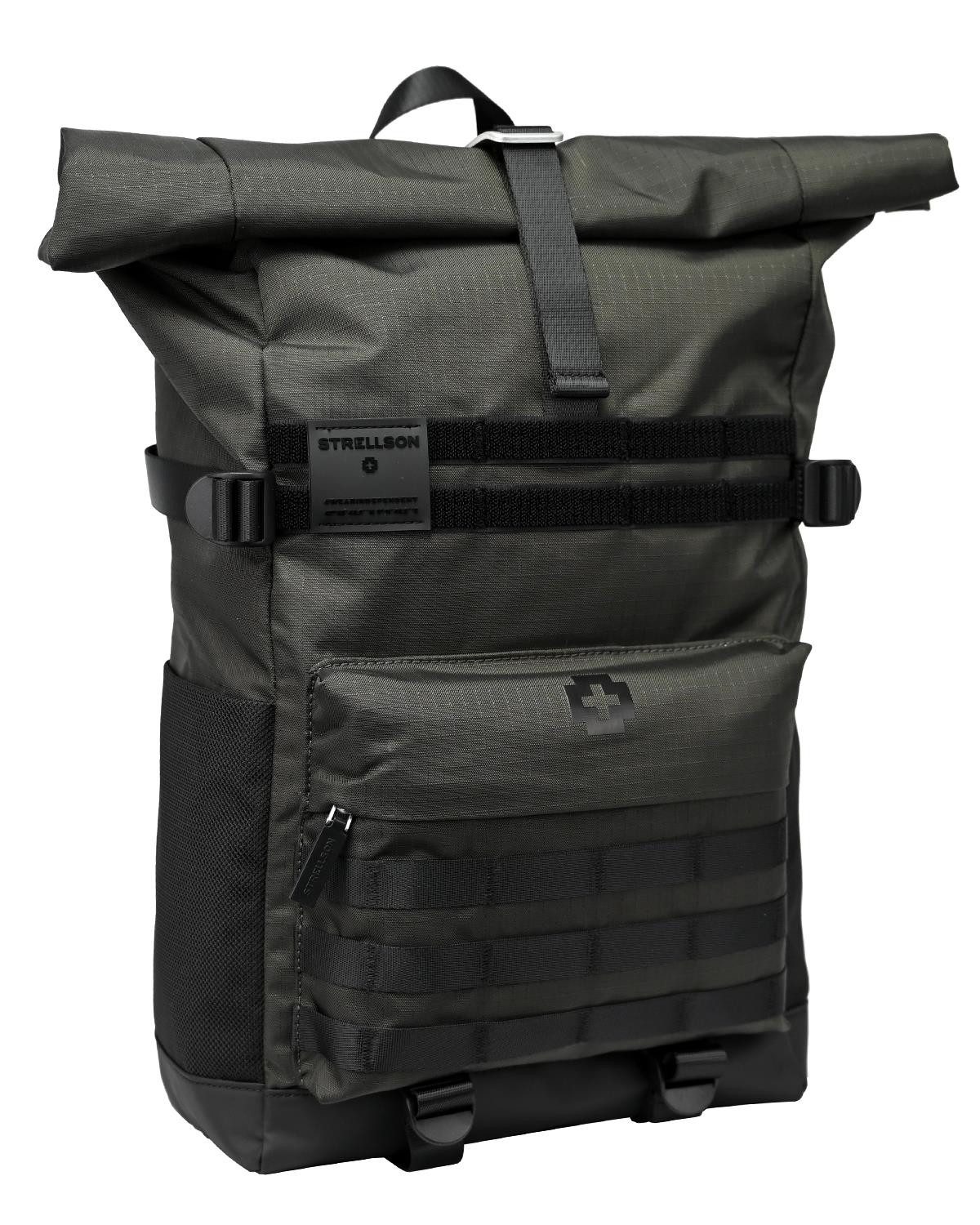 Strellson Laptoprucksack STRELLSON-STONEBRIDGE Sebastian LVF-Backpack Khaki