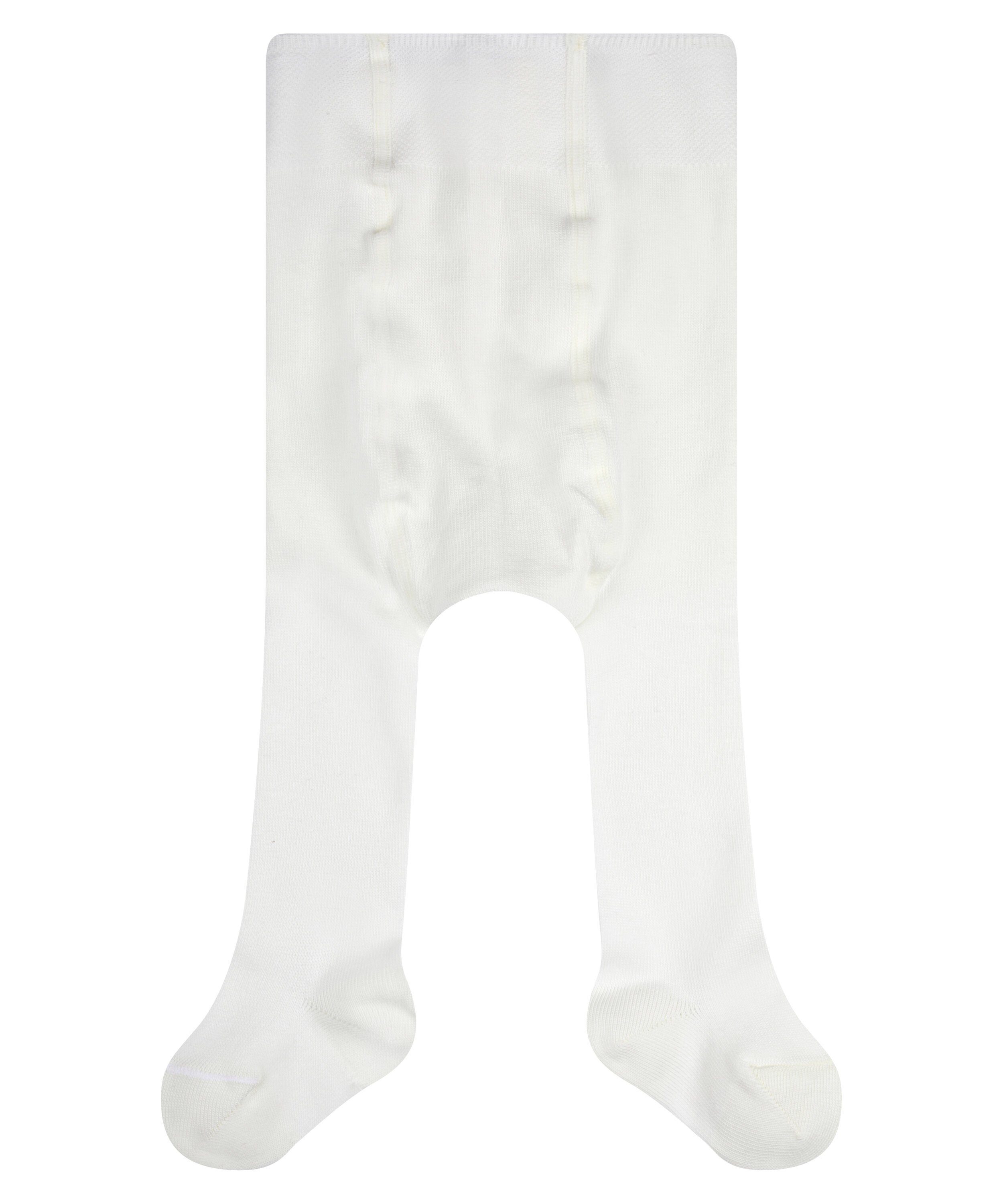 (2040) St) Family Strickstrumpfhose FALKE off-white (1 mit nachhaltiger Baumwolle