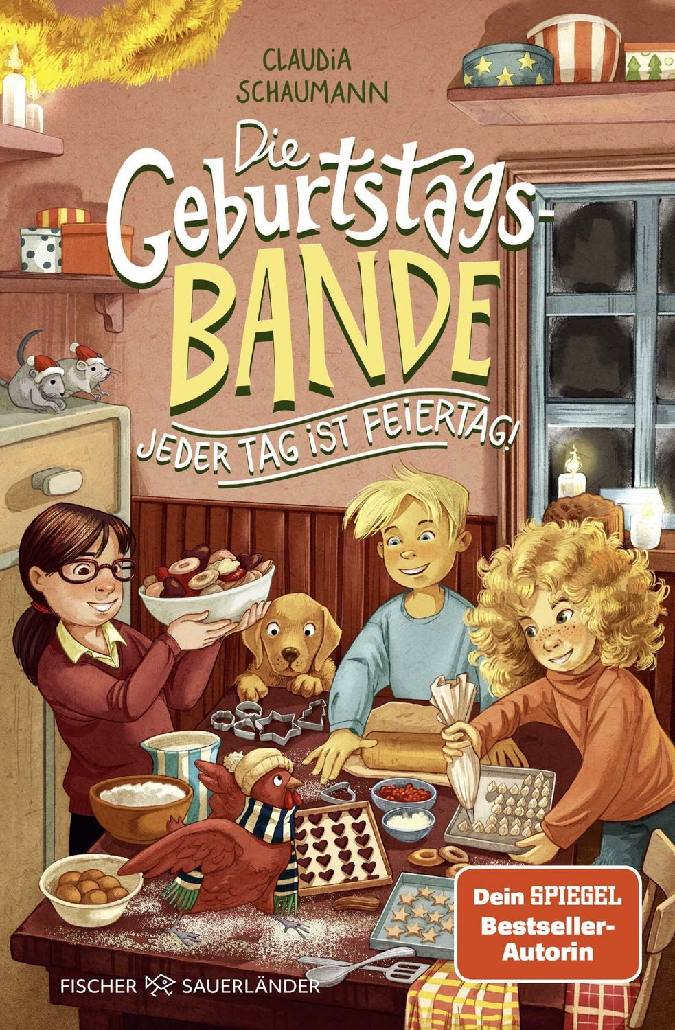 Kinderbuch Die Geburtstagsbande. Jeder Tag ist Feiertag! Band 4, Lustige Winterg Claudia Schaumann