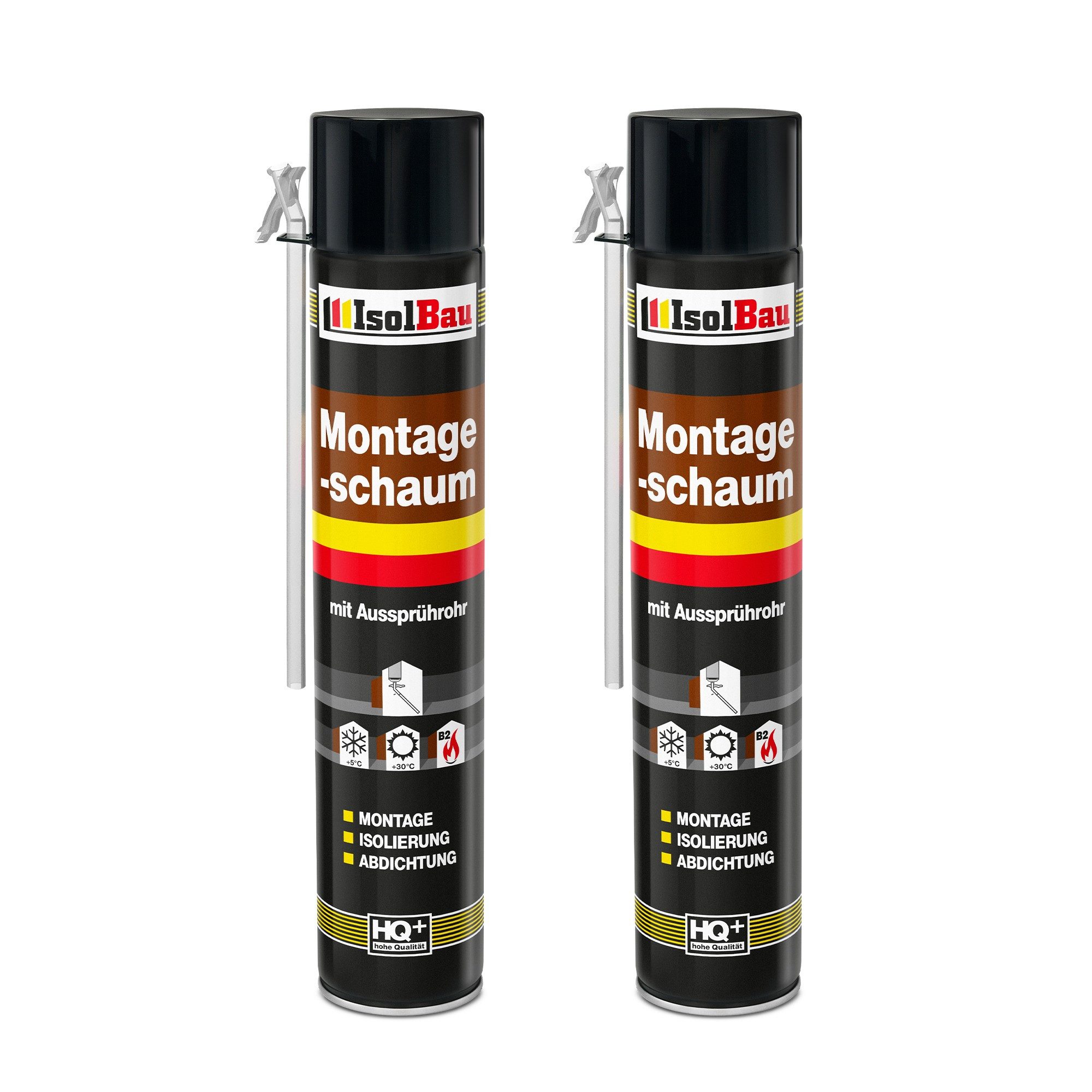 None Montagekleber Montageschaum 2 Dose 750 ml Bauschaum für Montage, Isoli günstig online kaufen