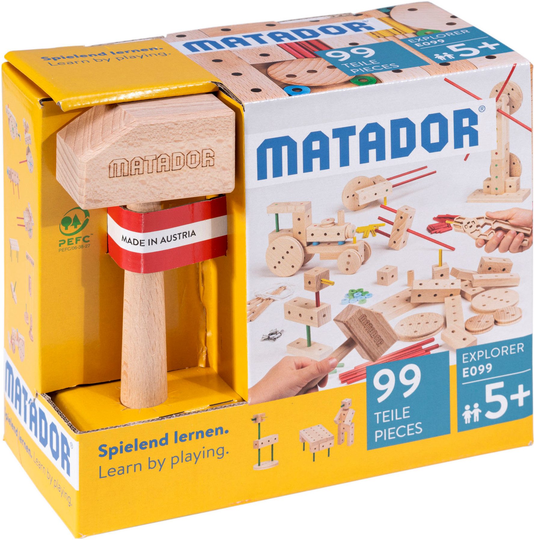 MATADOR Matador Explorer E099 Holzbaukasten, (99 St)