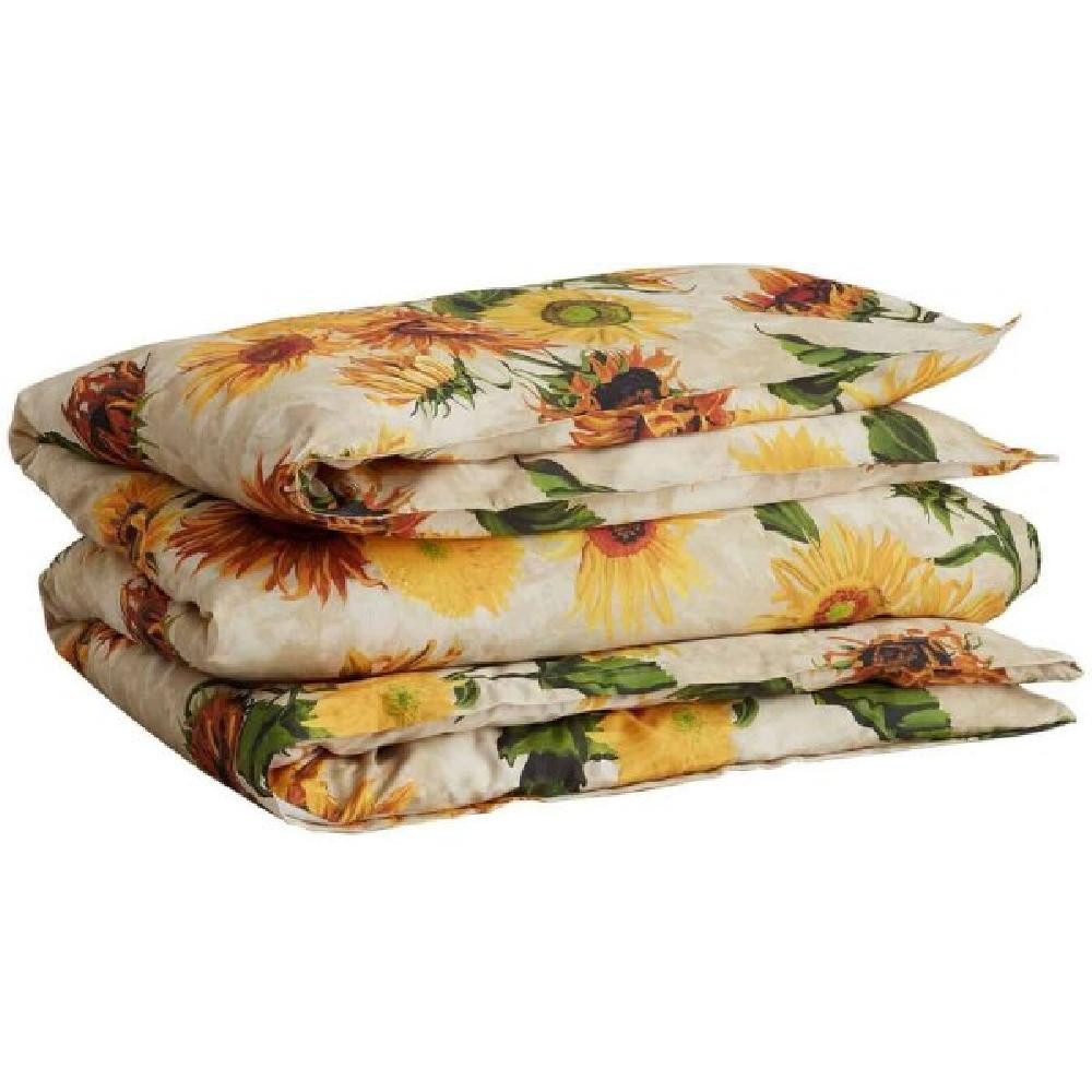 Gant Постельное белье Gant Home Постельное белье Sunflower Print Duvet White Gelb (155x220cm)