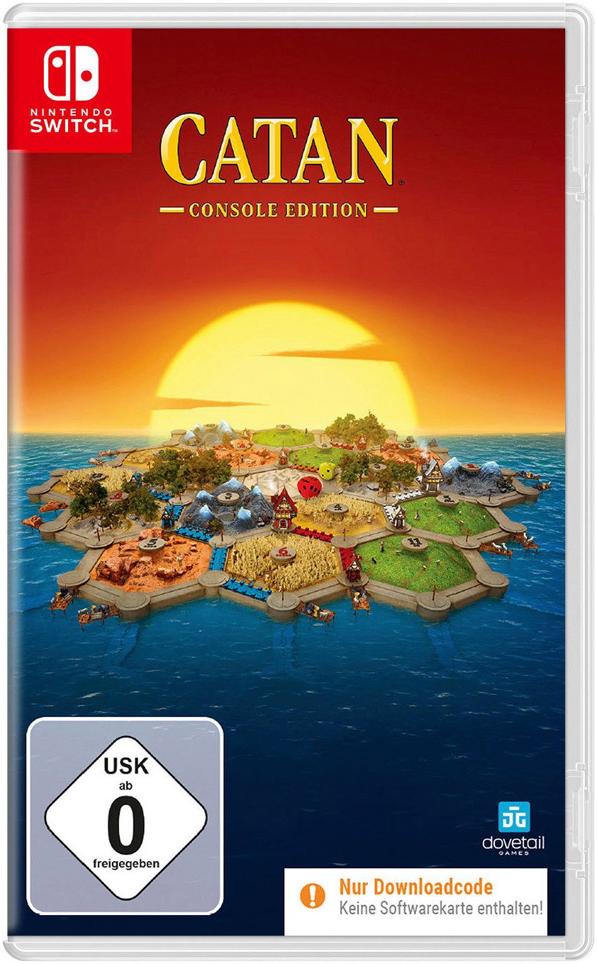Catan - Standard Edition (Code in a Box), Nintendo Switch