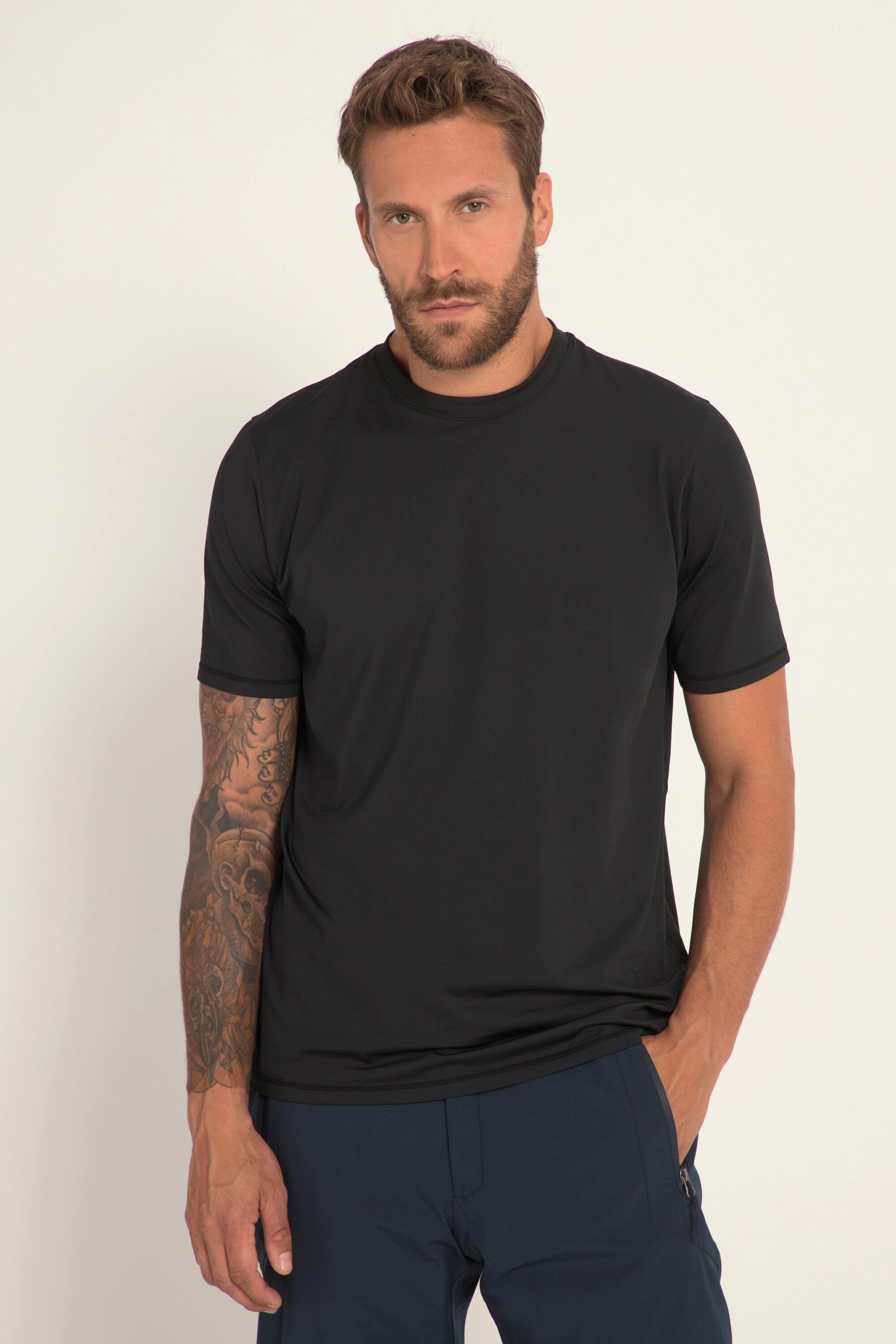 Unterhemd Funktions-T-Shirt Skiwear Thermo Halbarm Rundhals