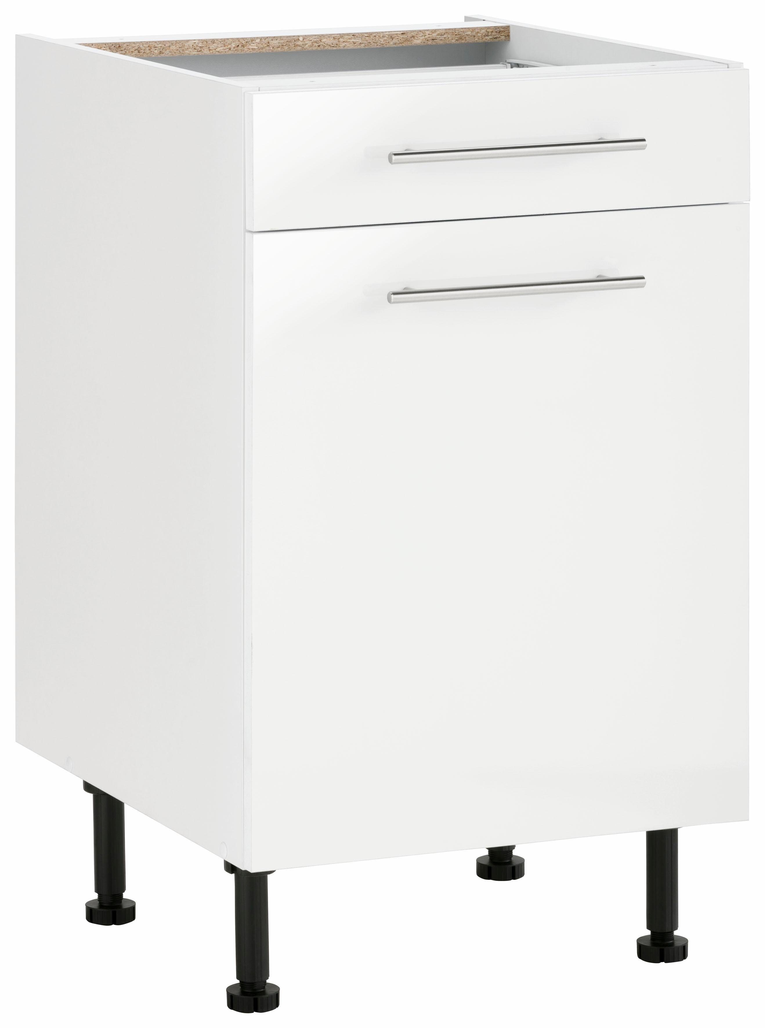 wiho Küchen Unterschrank Ela Breite 50 cm, höhenverstellbare Füße