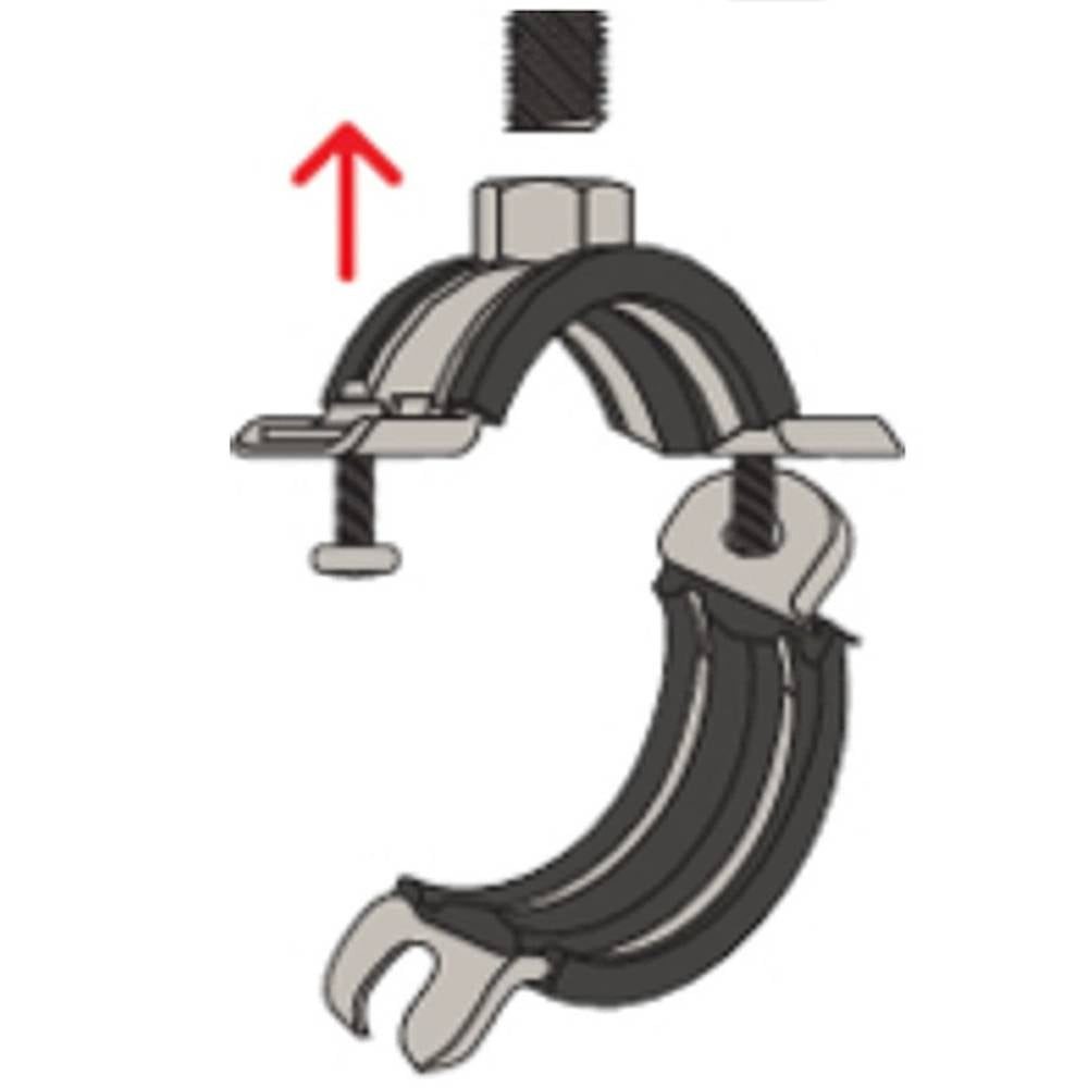 fischer Rohrschelle FRS-L Universal 25-30 Rohrschelle 539447