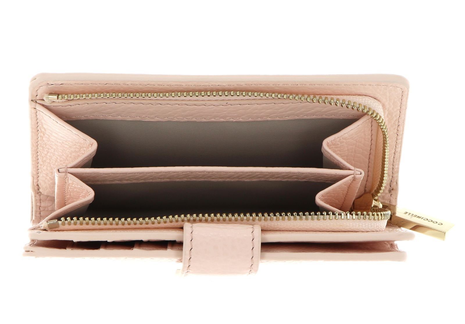 COCCINELLE Geldbörse Metallic Soft, aus echtem günstig online kaufen