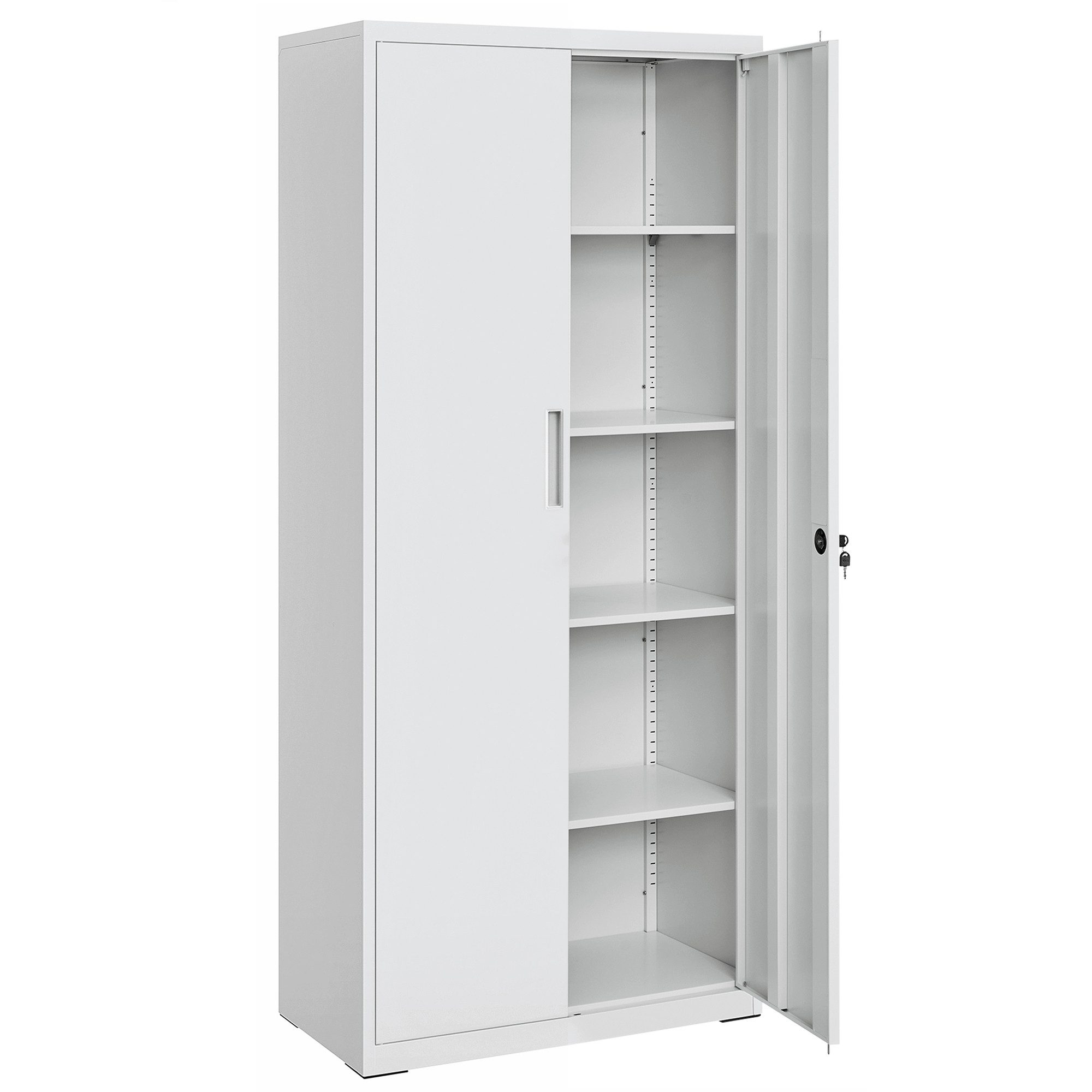 SONGMICS Aktenschrank Mehrzweckschrank, Aufbewahrungsschrank, für Garage günstig online kaufen
