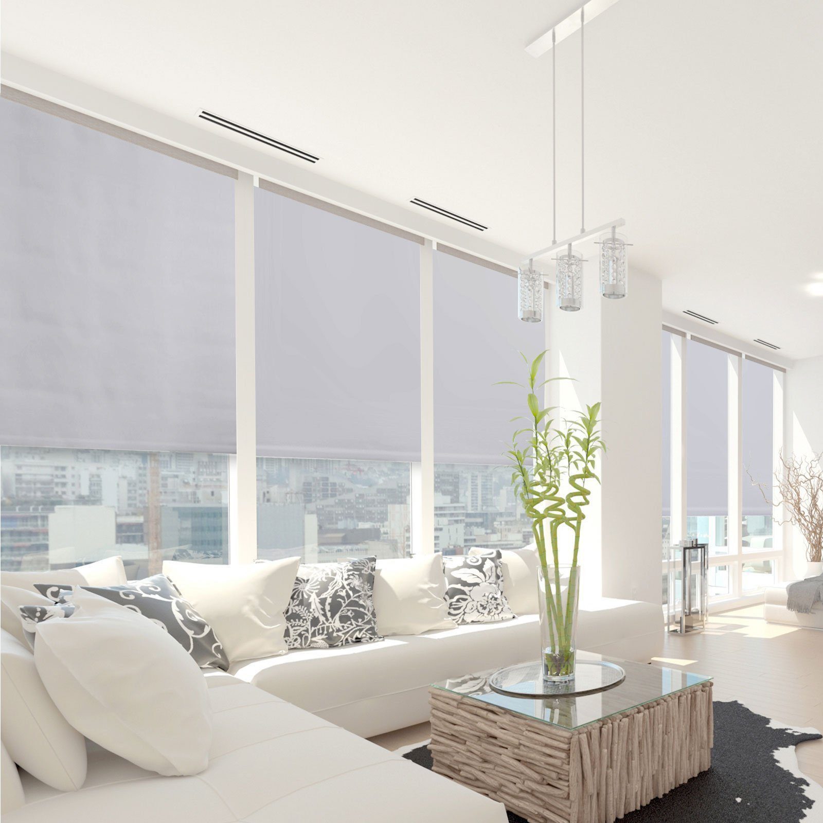 Verdunklungsrollo Blackout, Verschiedene Farben & Größen, Rollo, casa pura, günstig online kaufen