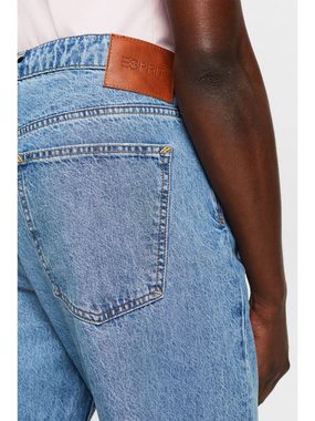 Esprit Straight-Jeans Lockere Retro-Jeans mit mittlerer Bundhöhe