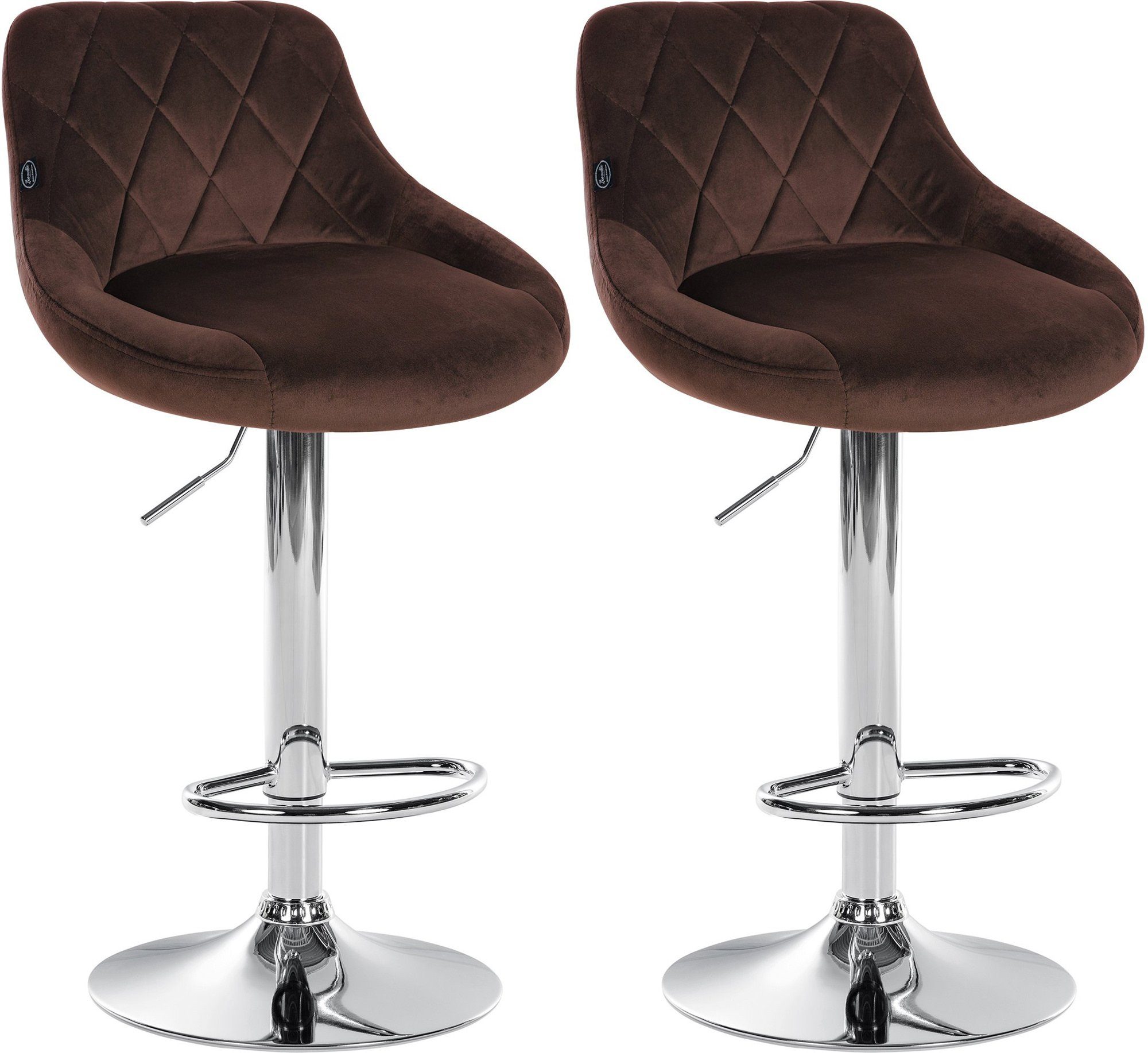 Barhocker Lazio Samt