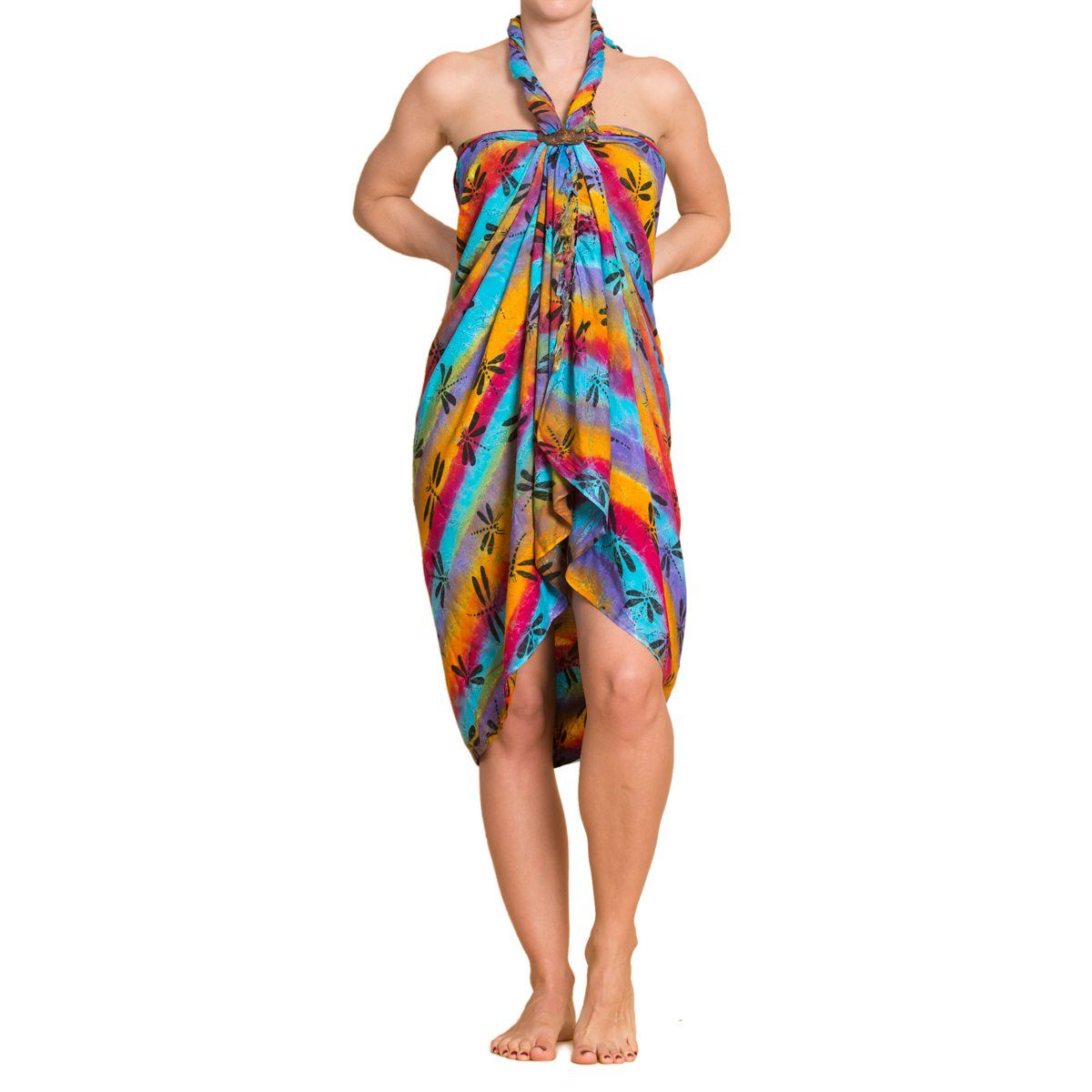 PANASIAM Pareo Sarong Wachsbatik auch in großen Größen, tragbar als Strandt günstig online kaufen