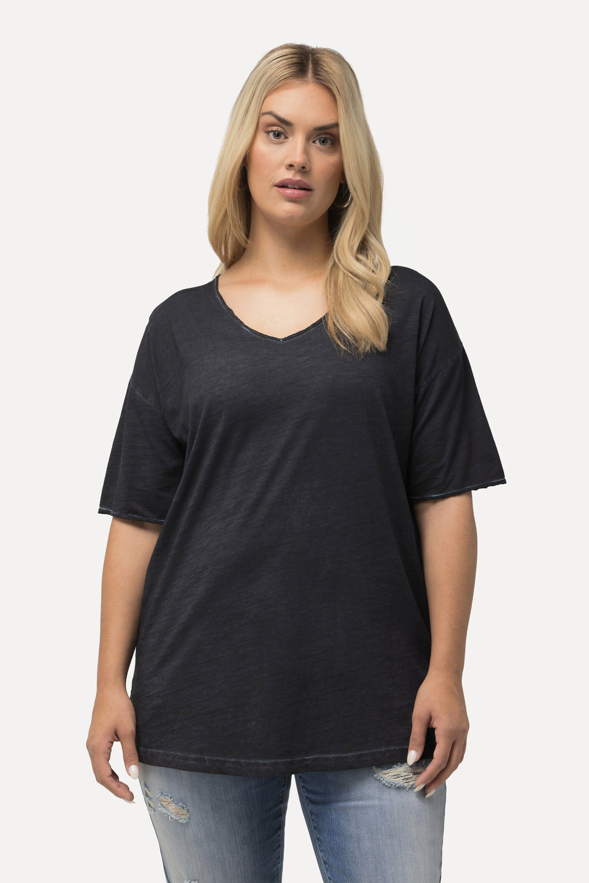 Ulla Popken T-Shirt T-Shirt cold dyed günstig online kaufen