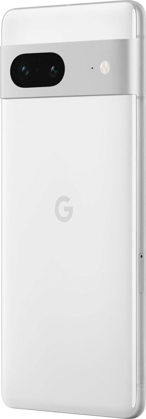 Google Pixel 7 Smartphone (16,05 50 Speicherplatz, cm/6,3 Snow MP Zoll, 256 GB Kamera)