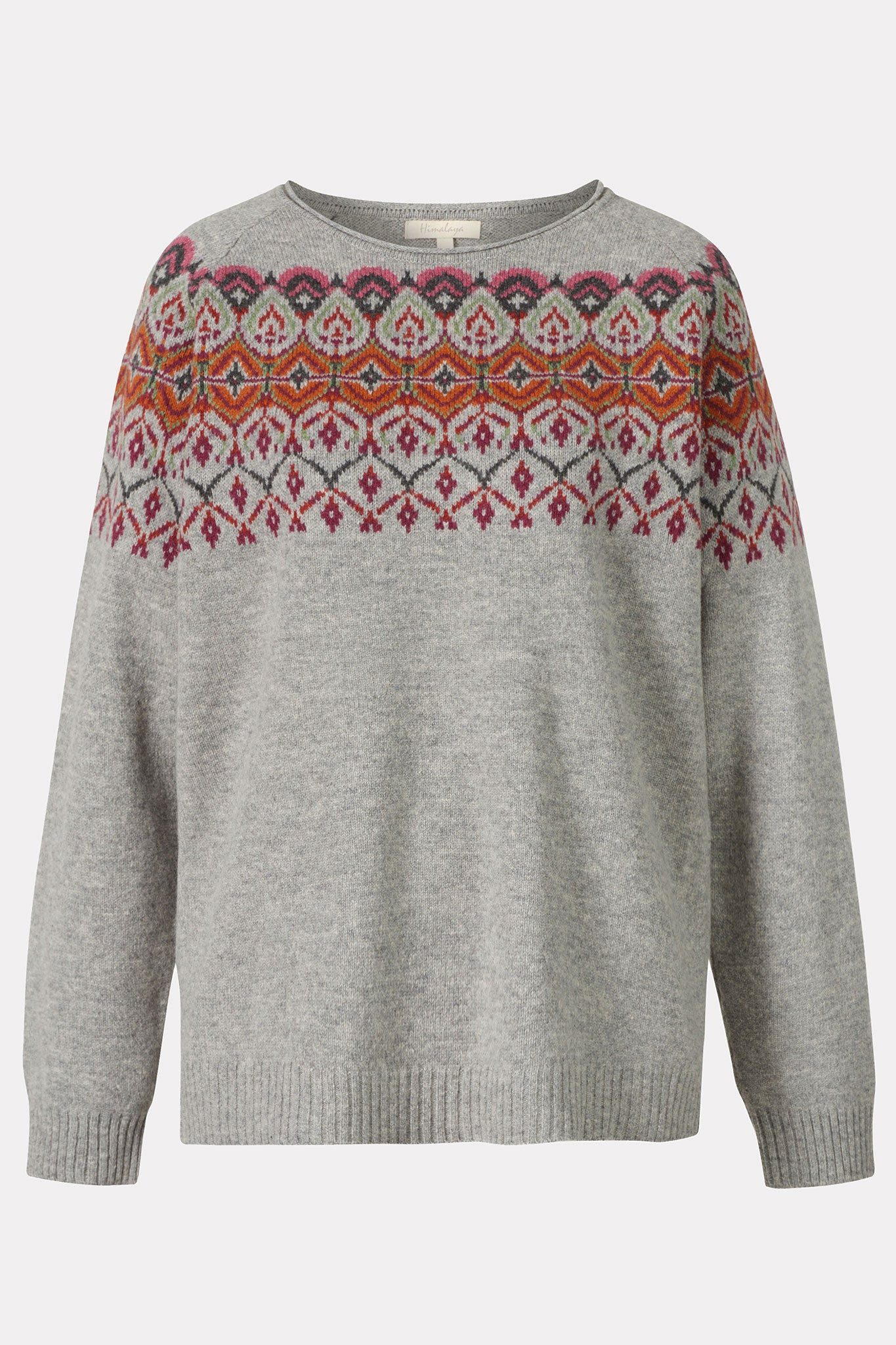 Himalaya Clothing Strickpullover Damen mit Norwegermuster günstig online kaufen