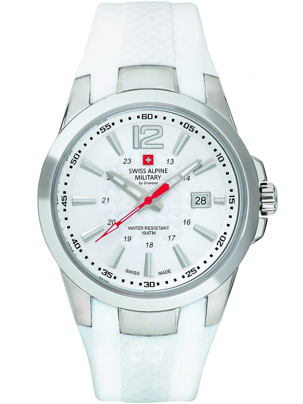 Swiss Alpine Military Quarzuhr Swiss Alpine Military 7058.1833 Sport Herrenuhr 43mm 10ATM Swiss Alpine Military 7058.1833 Sport Herrenuhr 43mm 10ATM