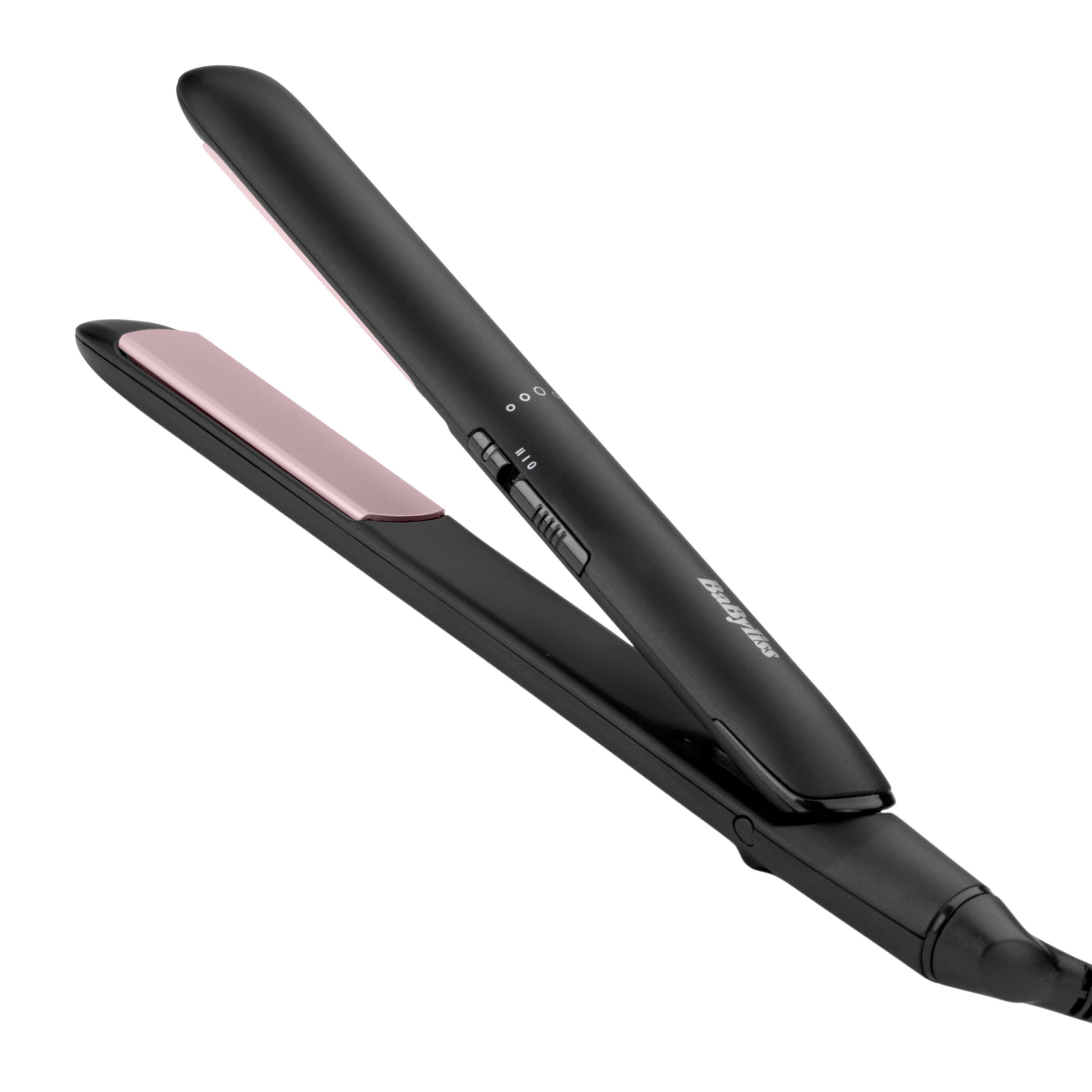 BaByliss Glätteisen Smooth Ceramic 230 Glätteisen mit Keramikbeschichtung, ST241E Keramik, Universalspannung, 2 Temperaturen bis 230°C, schnelles Aufheizen