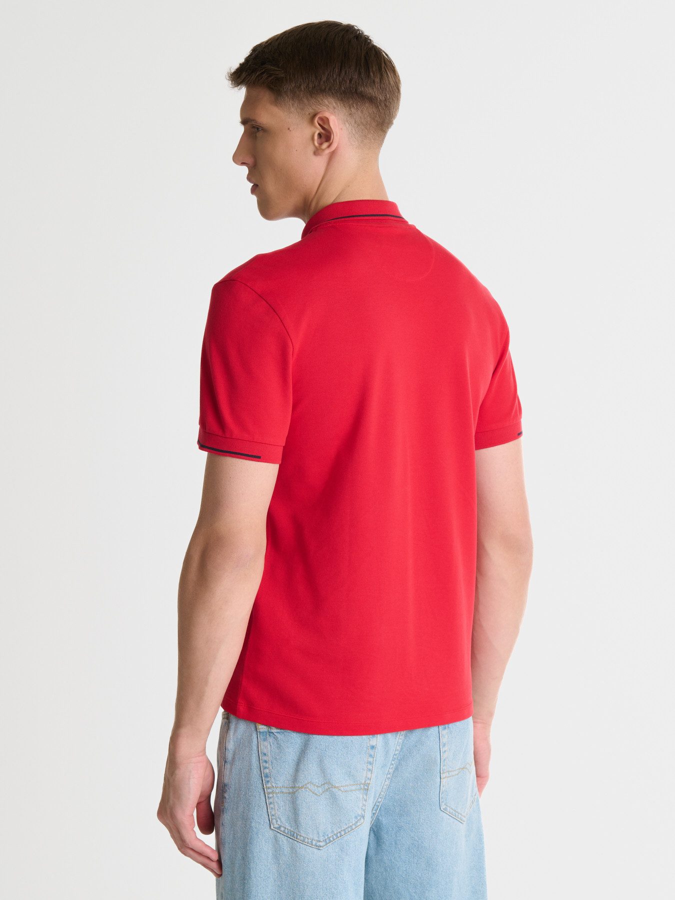 BIG STAR Poloshirt POLIAN rot