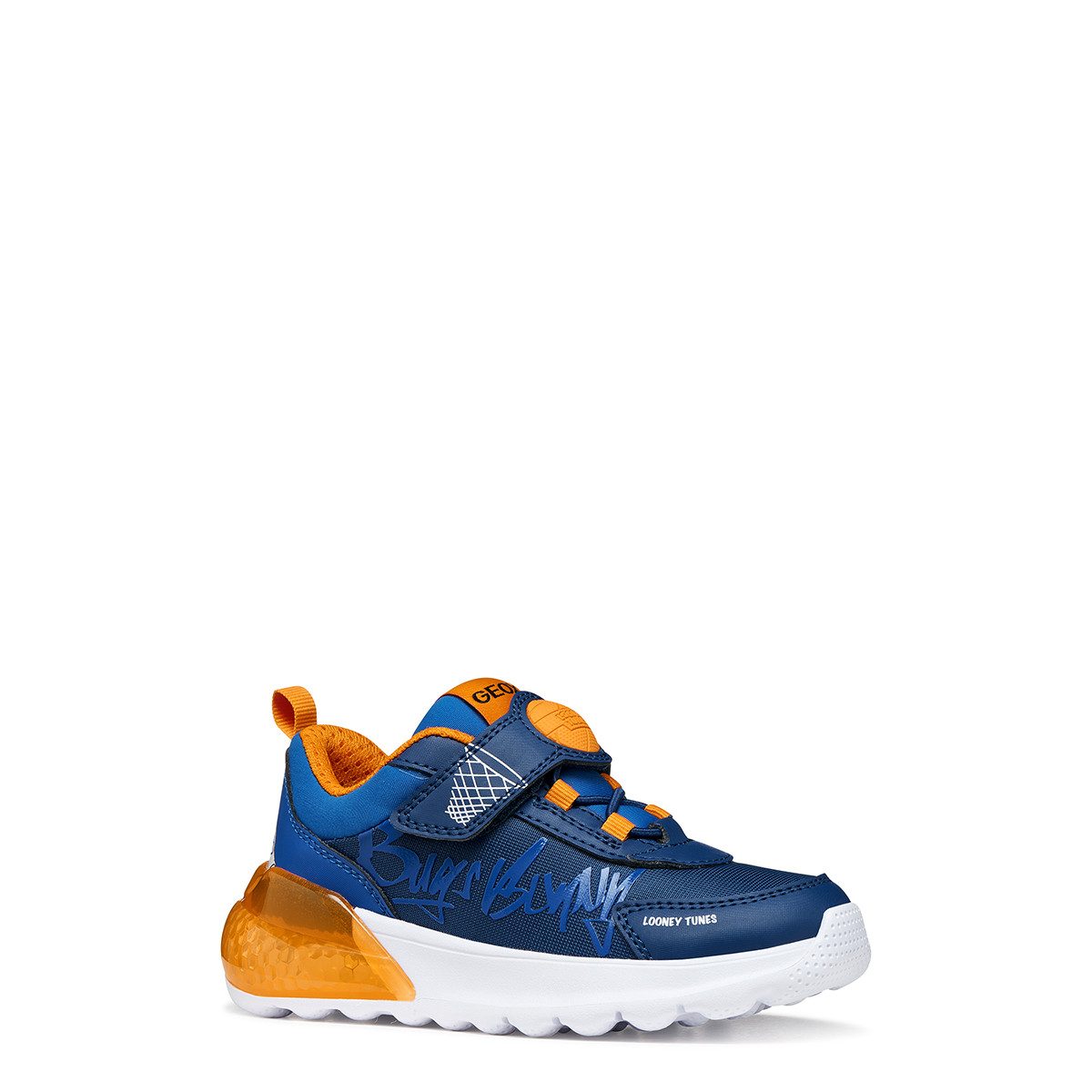 Geox GEOX ACTIVART ILLUMINUS, Sneaker, Blau, kombiniert, Kinder Sneaker