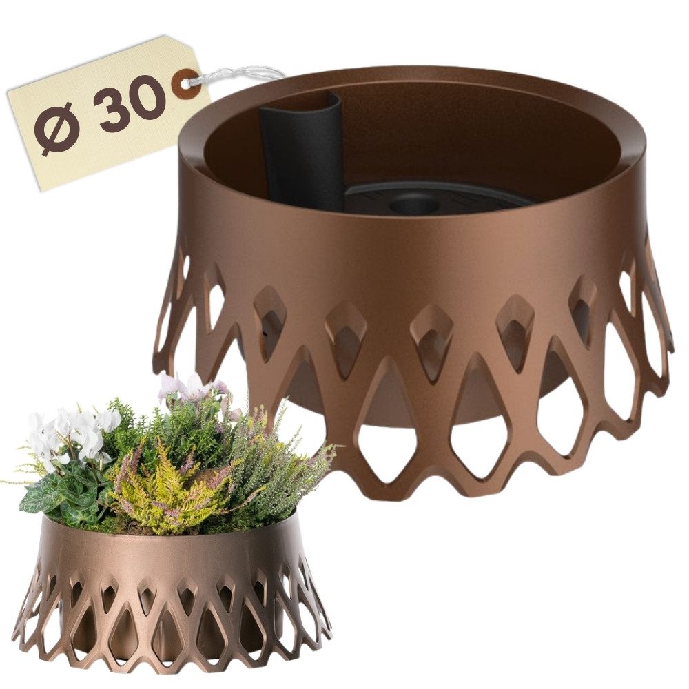 GarPet Pflanzschale Grabschale mit Selbstbewässerung Grabvase mit Wasserspe günstig online kaufen
