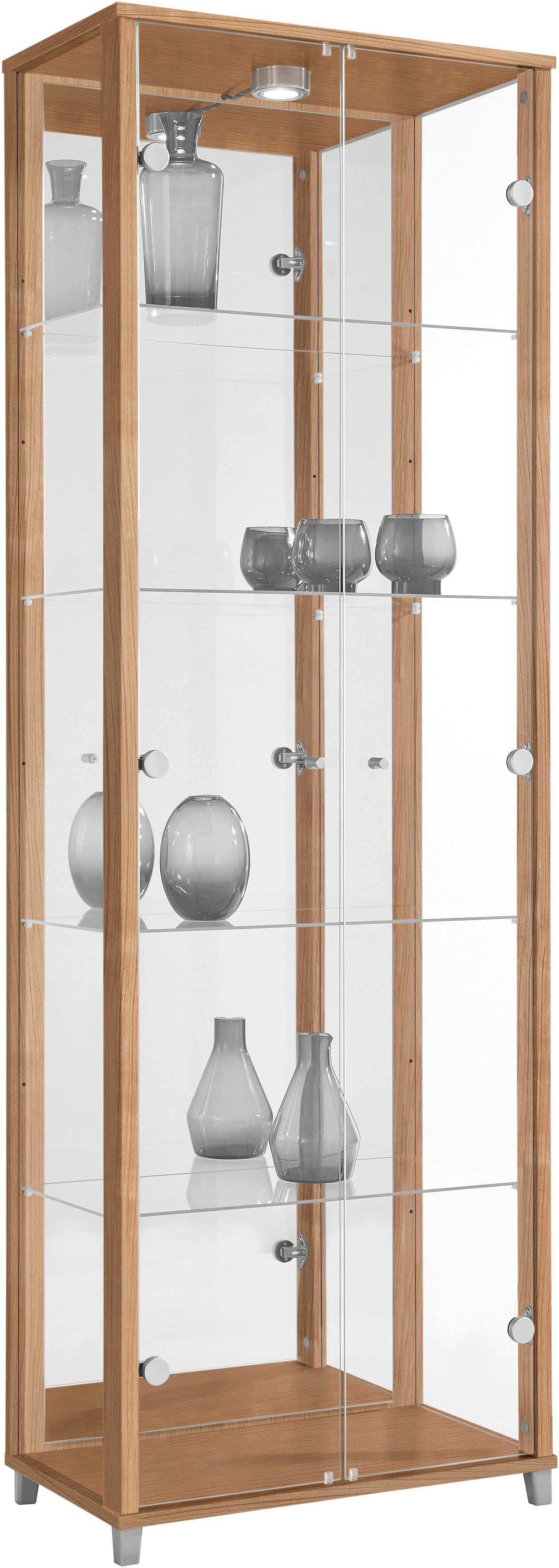 fif möbel Vitrine OPTIMA Standvitrine, Vitrinenschrank, Glasvitrine, Sammle günstig online kaufen