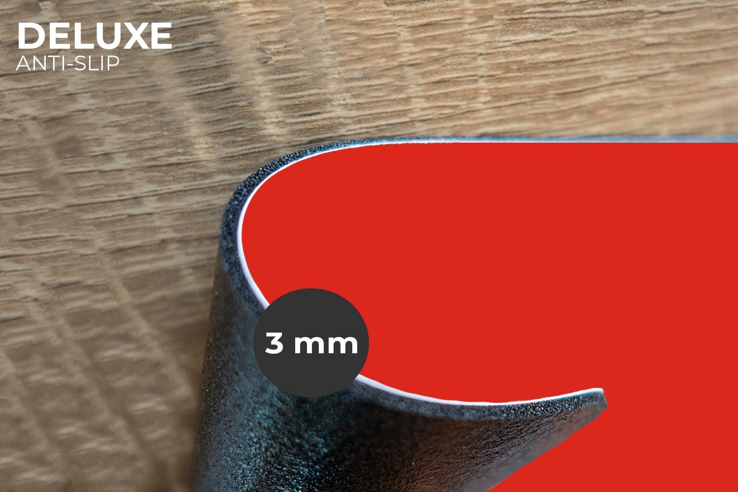 MuchoWow Platzset Rot - Farbe - Einfarbig, (6-St), Platzsets, Tischset, Abw günstig online kaufen