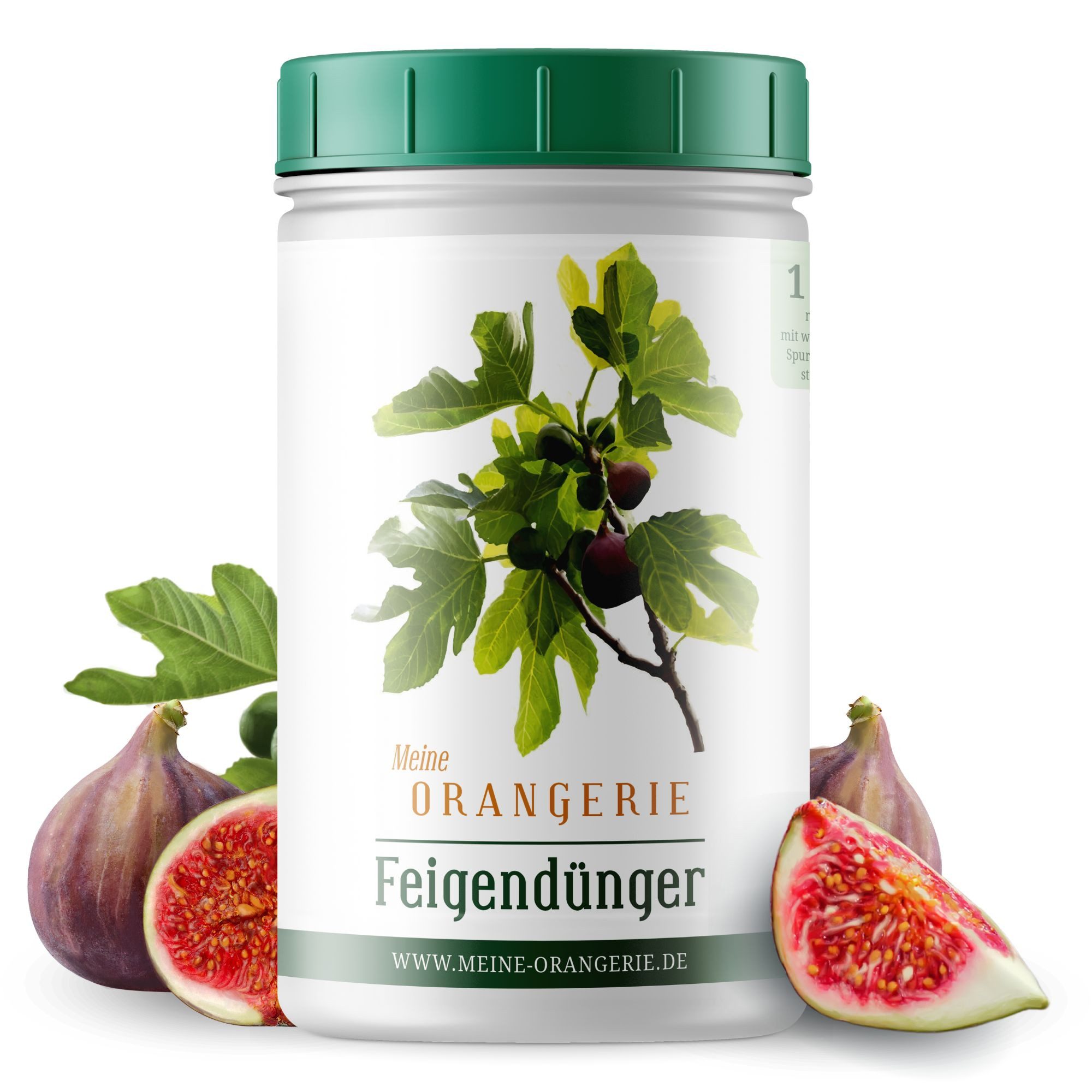 Meine Orangerie Spezialdünger Premium Pflanzendünger für alle Feigenbäume, Dose, 1-St., mineralisches Nährsalz für starke Pflanzen & hohe Widerstandskraft, Profi-Feigendünger für gesunde Blätter & bessere Fruchtbildung