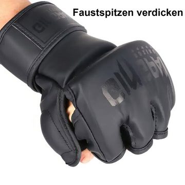 Welikera Trainingshandschuhe Boxhandschuhe, Verdickter Handgelenkschutz 42cm 5 Finger Schutz