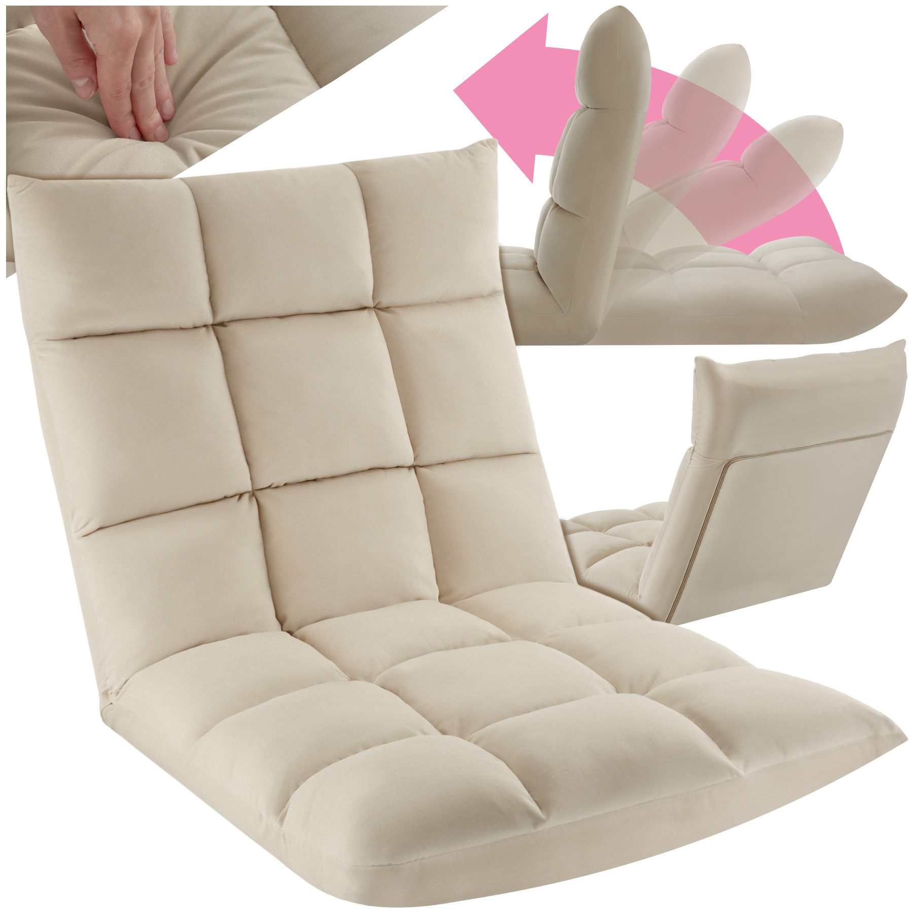 tectake Relaxsessel Fernsehsessel Snooze, 2 in günstig online kaufen