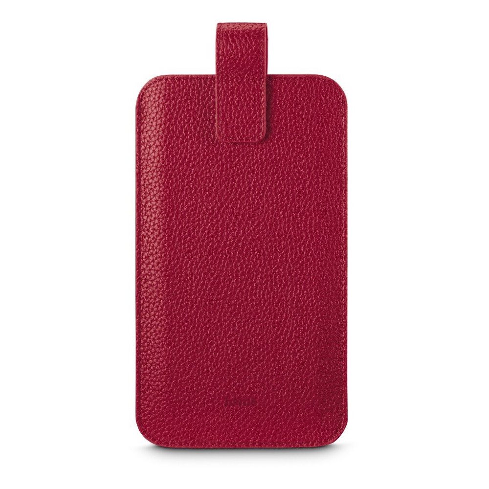 Hama Handytasche Hama Handytasche rot 16x8,9x1,2cm für Handys (Handytasche für Handys mit 16x8,9x1,2cm)