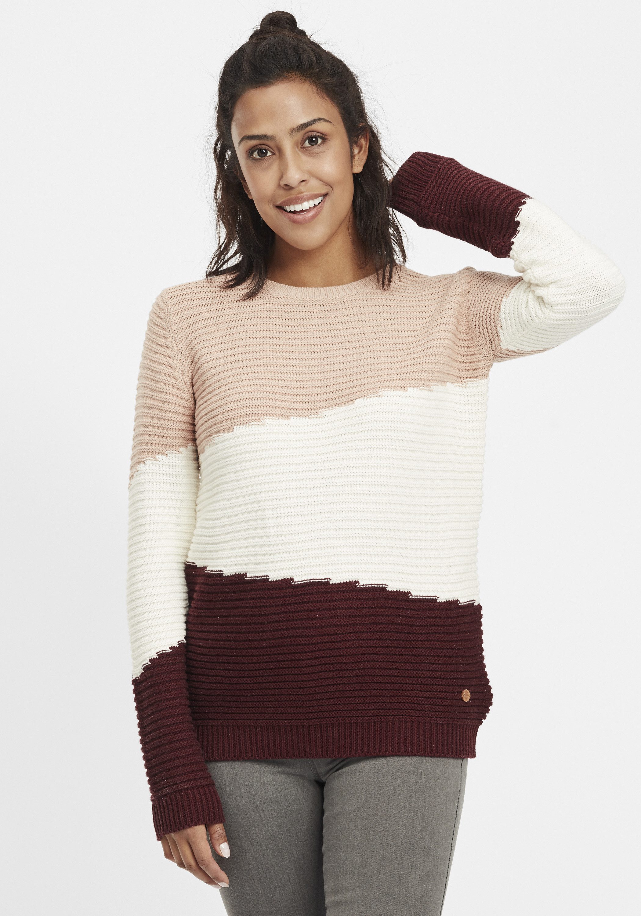 OXMO Strickpullover OXOlma Pullover in Fein-Strick günstig online kaufen