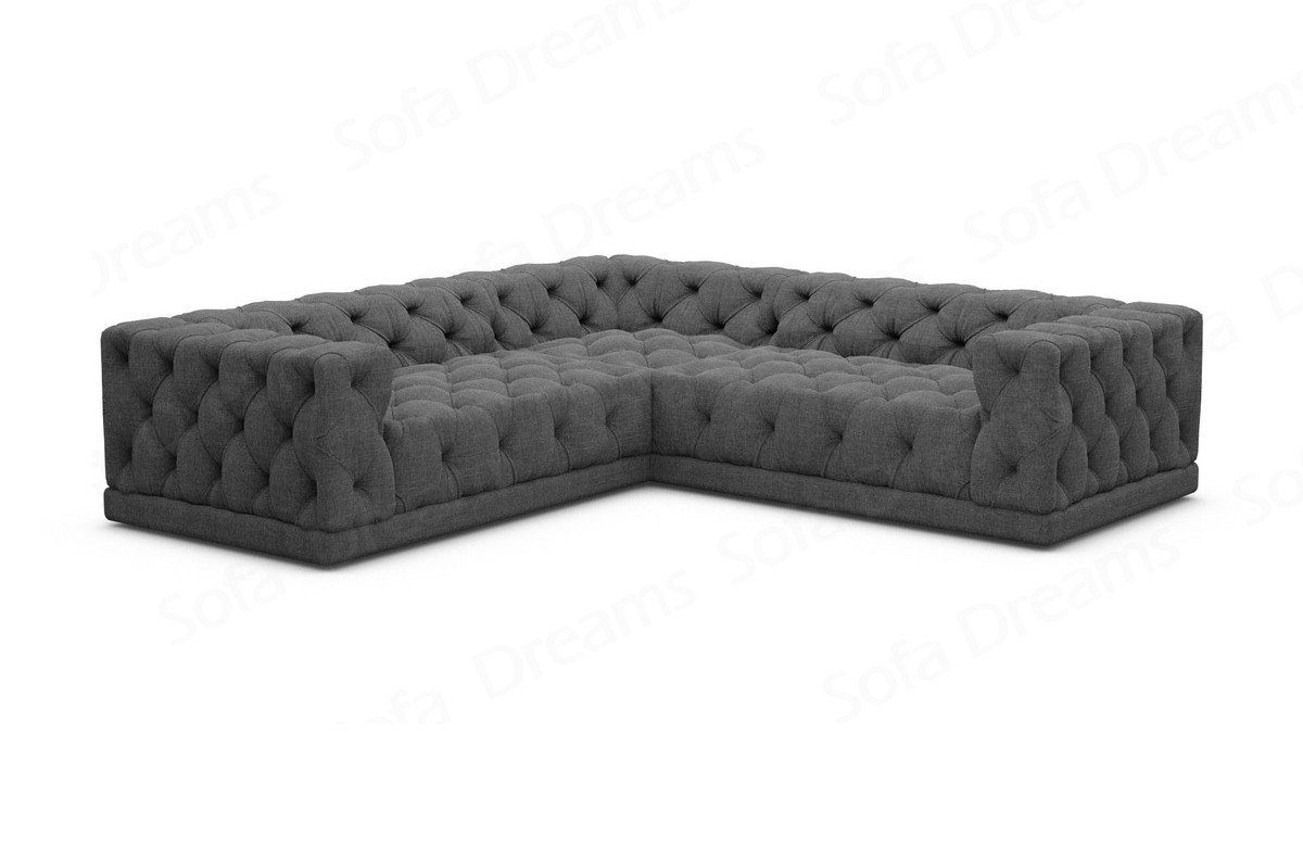Sofa Dreams Ecksofa Polster Strukturstoff Stoff Sofa Palma L Form Stoffsofa